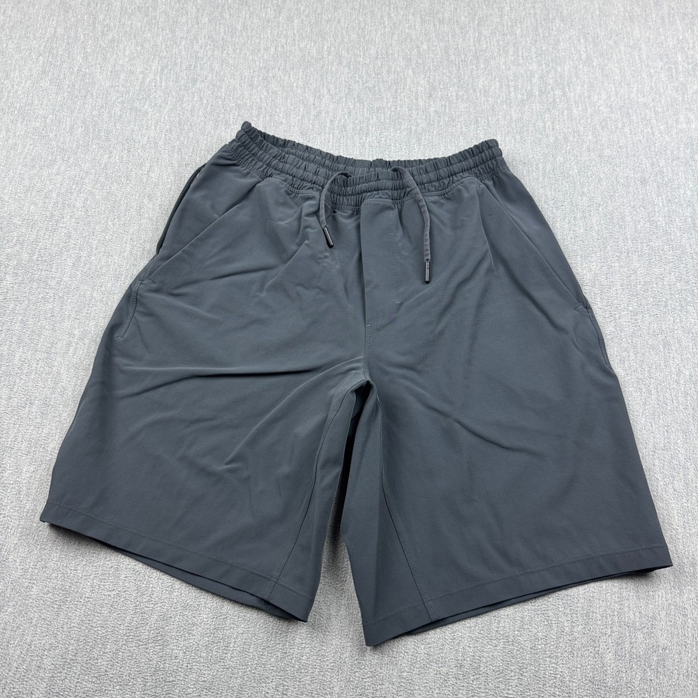 Lululemon Shorts Mens Medium‎ Gray Pace Breaker Hi Impact Gym Athletic Running